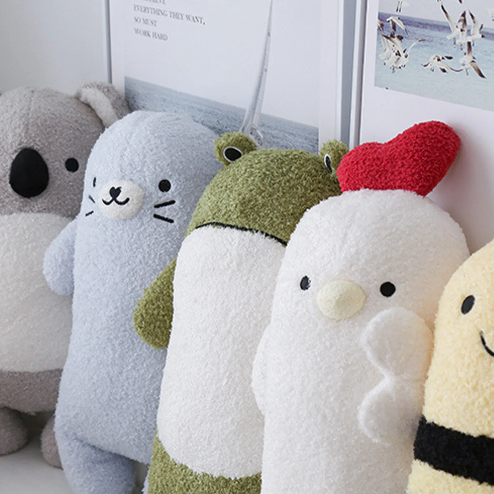 Desktop ornaments Cute Animal Shape Throw Pillow Toys dolls Gift Back Support Soft Cushion Home Decor kawaii stuffed animals toy
Desktop ornaments Cute Animal Shape Throw Pillow Toys dolls Gift Back Support Soft Cushion Home Decor kawaii stuffed animals toy