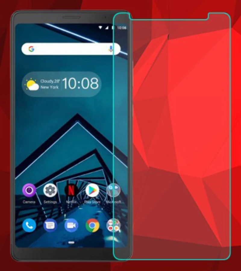 For Lenovo Tab V7 PB-6505NC Tempered Glass Screen Protector High Clear Screen-Guard Film
For Lenovo Tab V7 PB-6505NC Tempered Glass Screen Protector High Clear Screen-Guard Film