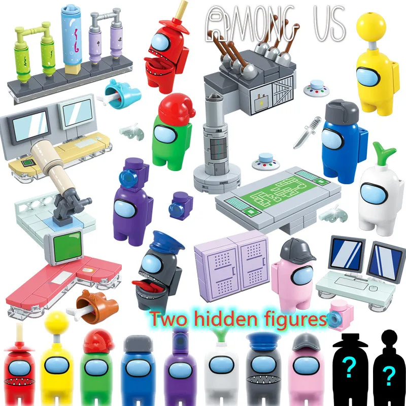 8pcs Among Us Building Blocks Pvc Game Assembly Model Creativity Action Figure Doll Assembled Children Toys Christmas Gift 
8pcs Among Us Building Blocks Pvc Game Assembly Model Creativity Action Figure Doll Assembled Children Toys Christmas Gift