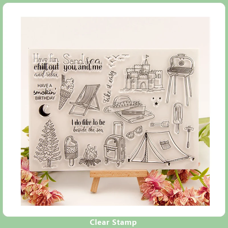 Travel tent Holidays Clear Stamps for DIY Scrapbooking Card Making Photo Album Handmade Decor Silicon Stamp Crafts New Stamps
Travel tent Holidays Clear Stamps for DIY Scrapbooking Card Making Photo Album Handmade Decor Silicon Stamp Crafts New Stamps
