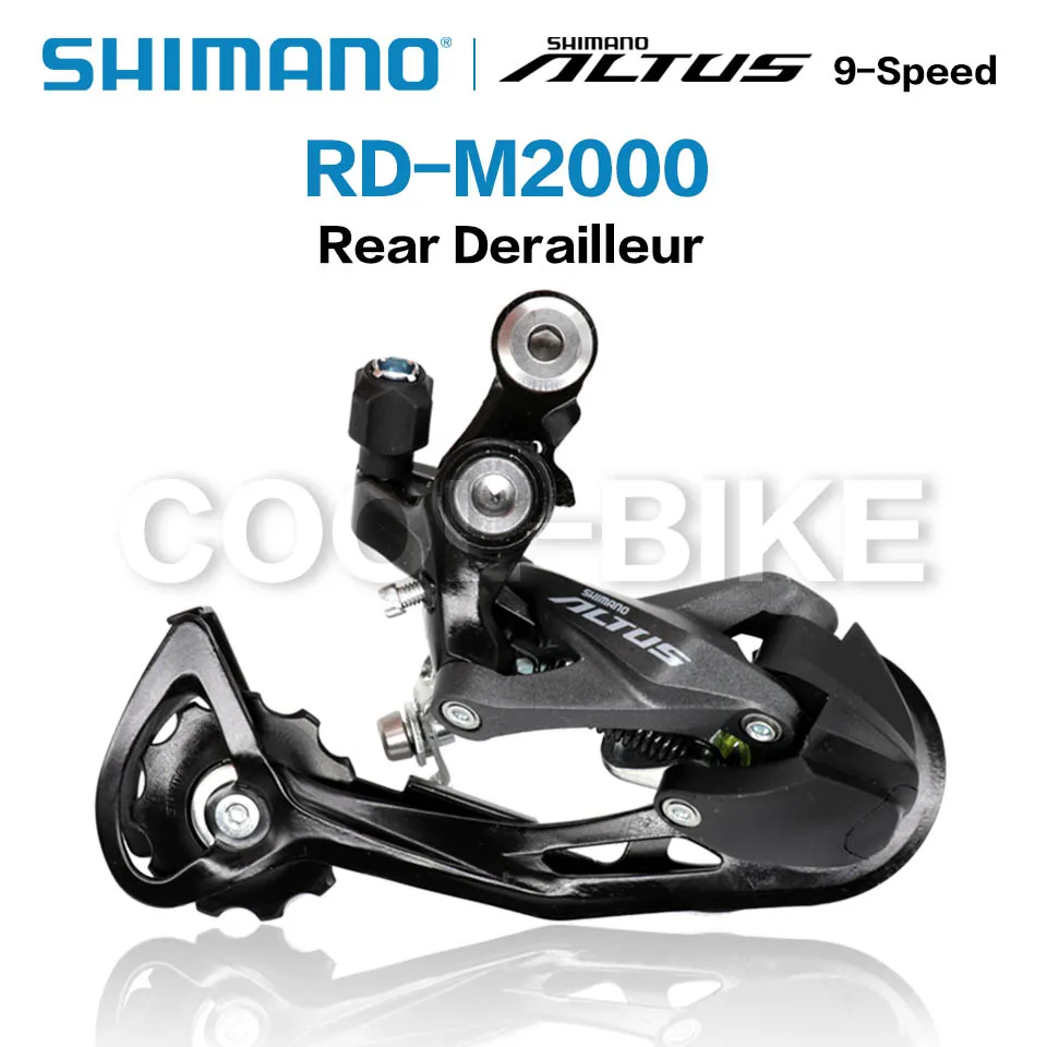 

Задние переключатели для горного велосипеда SHIMANO ALTUS RD M2000 M370, скоростные переключатели для горного велосипеда M2000 SGS 9 s 9 скоростей 2x9 3x9