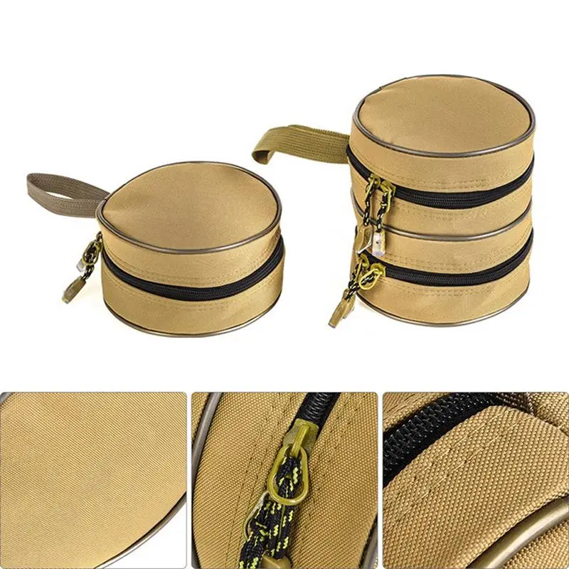 Fishing Accessories Storage Bag Canvas Round Fishing Reel Line Bait Fishing Gear Accessory Bag Single Camping Double Tool Kit
Fishing Accessories Storage Bag Canvas Round Fishing Reel Line Bait Fishing Gear Accessory Bag Single Camping Double Tool Kit