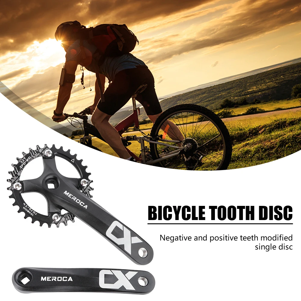 8/9/10/11 Speed Mountain Bike Square Hole Sprocket 104BCD 170mm MTB Crank 32/34/36/38/40/42T MTB Crankset Bicycle Parts 
8/9/10/11 Speed Mountain Bike Square Hole Sprocket 104BCD 170mm MTB Crank 32/34/36/38/40/42T MTB Crankset Bicycle Parts