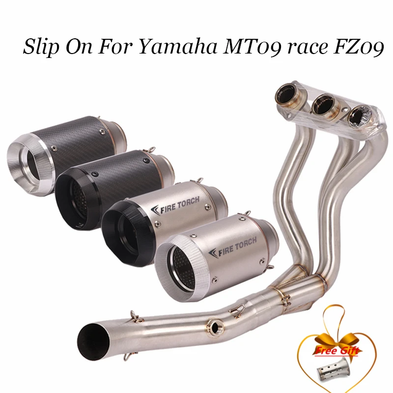 Front Link Pipe Exhaust Muffler Tubes Escape Original Connect Vent Replace for Yamaha MT09 race FZ09 Motorcycle Full Set System
Front Link Pipe Exhaust Muffler Tubes Escape Original Connect Vent Replace for Yamaha MT09 race FZ09 Motorcycle Full Set System