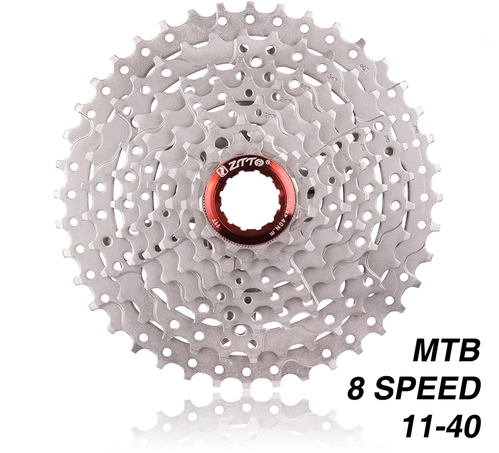 8s 11-40T Cassette 8 Speed Freewheel Steel Flywheel Bicycle Parts for M410 K7 X4 Mountain Bike
8s 11-40T Cassette 8 Speed Freewheel Steel Flywheel Bicycle Parts for M410 K7 X4 Mountain Bike
