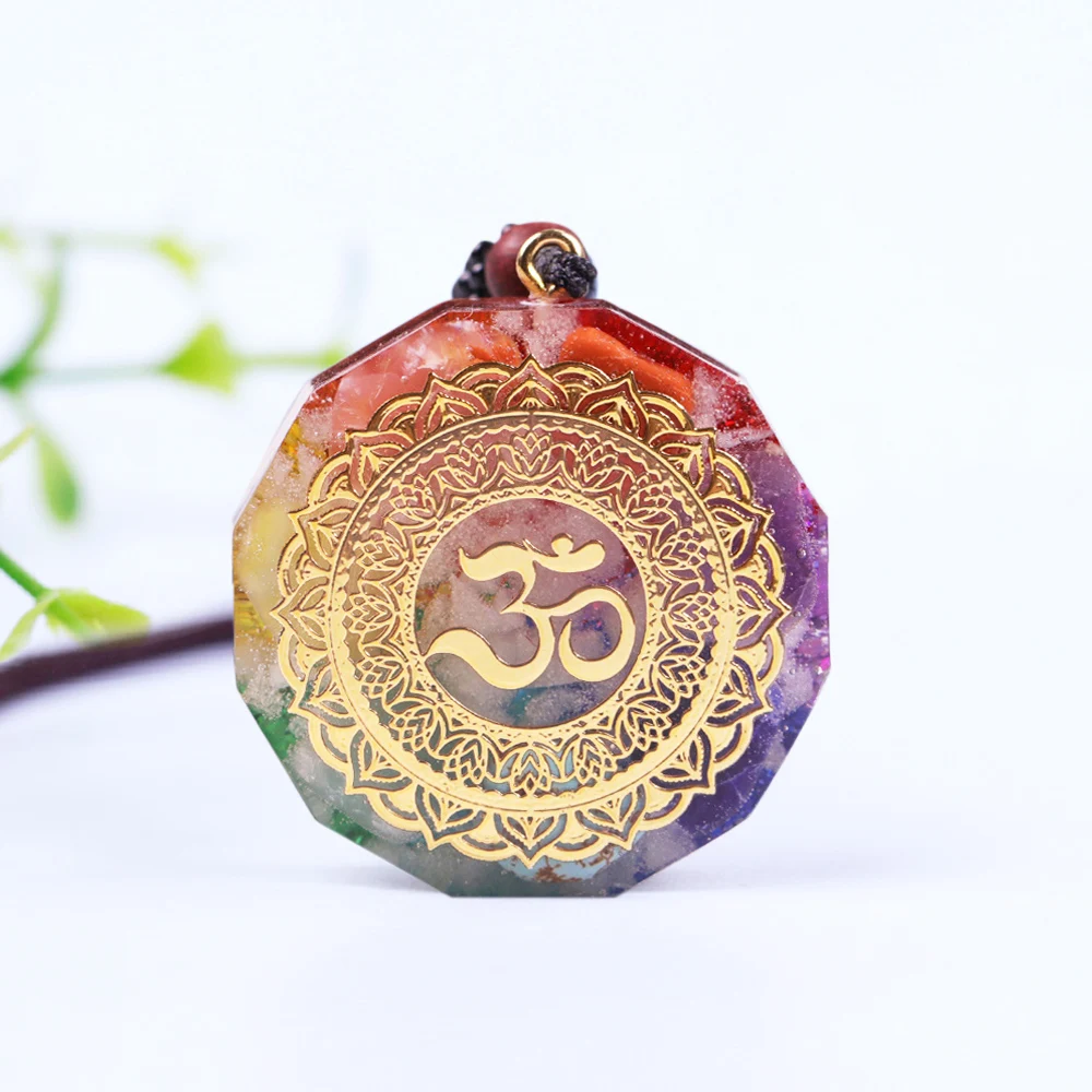 Om Symbol Luminous Energy Pendant Natural Crystal Chakra Energizing Necklace Absorbs Negative Healing Jewelry
Om Symbol Luminous Energy Pendant Natural Crystal Chakra Energizing Necklace Absorbs Negative Healing Jewelry