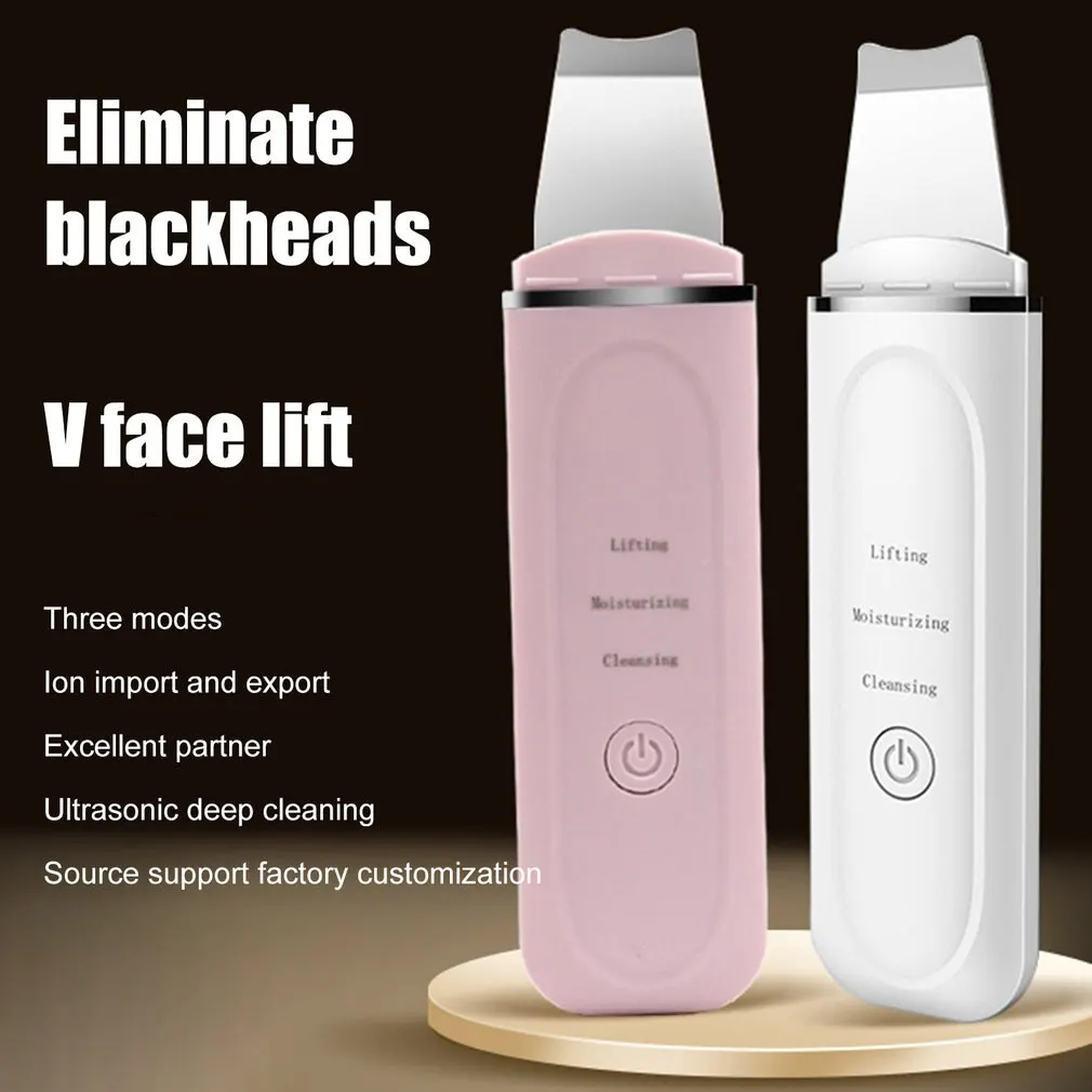 USB Ultrasonic Skin Scrubber Deep Face Cleaning Machine Peeling Shovel Facial Pore Cleaner Face Skin Scrubber Lift Machine
USB Ultrasonic Skin Scrubber Deep Face Cleaning Machine Peeling Shovel Facial Pore Cleaner Face Skin Scrubber Lift Machine