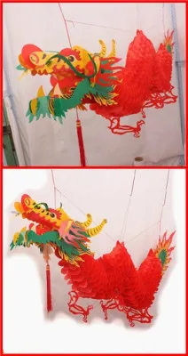3D Chinese New Year Dragon Garland Hanging Decoration Lantern Art Paper Ornament For Home Dragon Boat Festival Mall Supermarket
3D Chinese New Year Dragon Garland Hanging Decoration Lantern Art Paper Ornament For Home Dragon Boat Festival Mall Supermarket