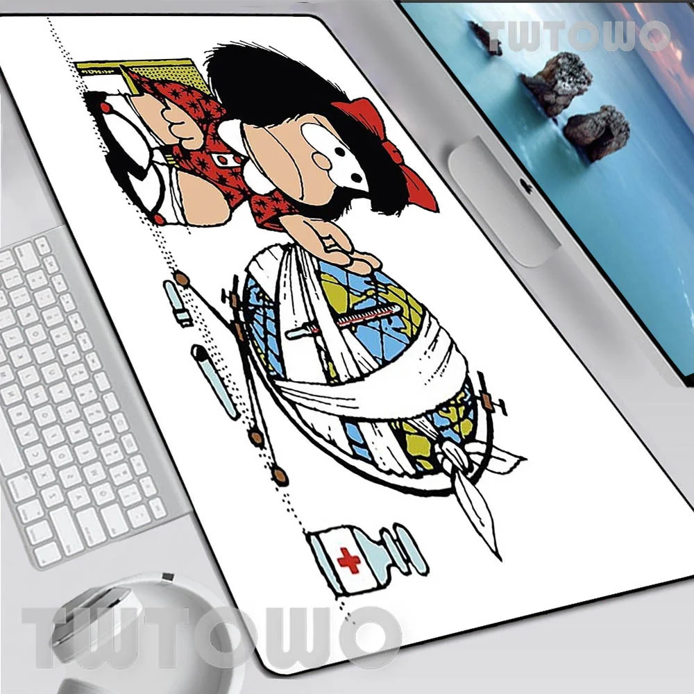 Mousepad New Custom Computer keyboard pad Mafalda Anti-slip Carpet Natural Rubber Gamer Office Table Mat Desktop Mouse Pad
Mousepad New Custom Computer keyboard pad Mafalda Anti-slip Carpet Natural Rubber Gamer Office Table Mat Desktop Mouse Pad