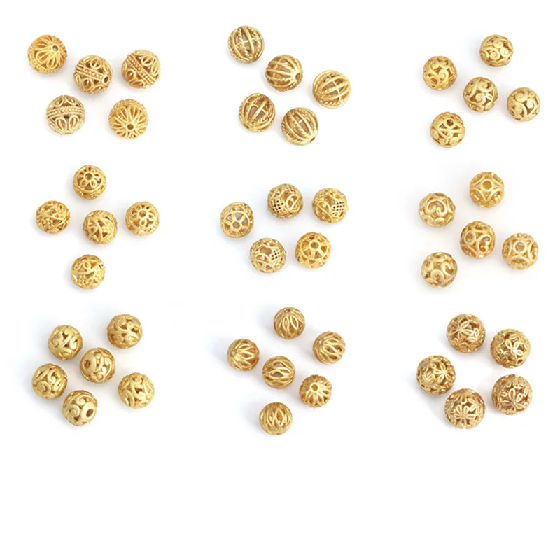 DoreenBeads 8mm/10mm/14mm Zinc Alloy Spacer Beads Round Matt Gold Color Flower Hollow Loose Beads DIY Making Bracelets Jewelry
DoreenBeads 8mm/10mm/14mm Zinc Alloy Spacer Beads Round Matt Gold Color Flower Hollow Loose Beads DIY Making Bracelets Jewelry