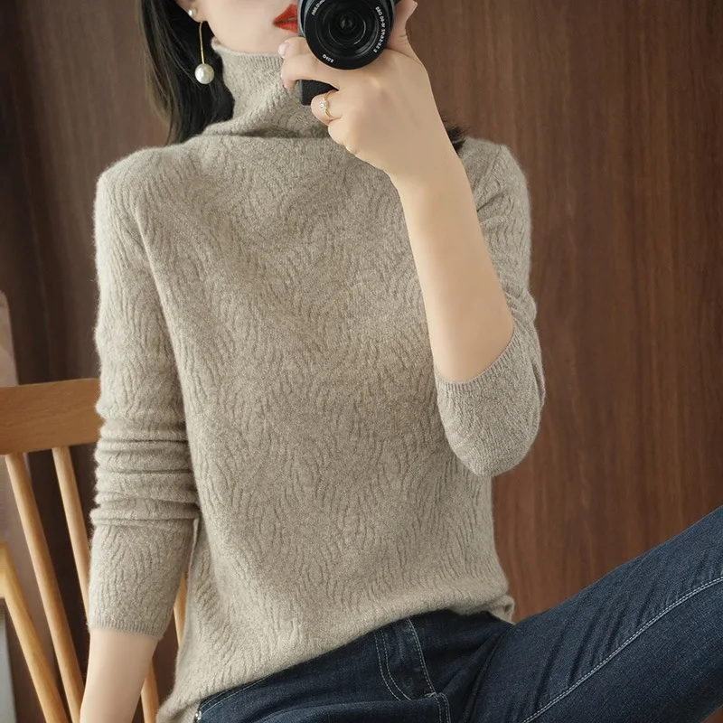 Sweater Woman 2020 new autumn and winter long sleeves with a slim bottom blouse half turtleneck sweater SBH47-SBH54
Sweater Woman 2020 new autumn and winter long sleeves with a slim bottom blouse half turtleneck sweater SBH47-SBH54
