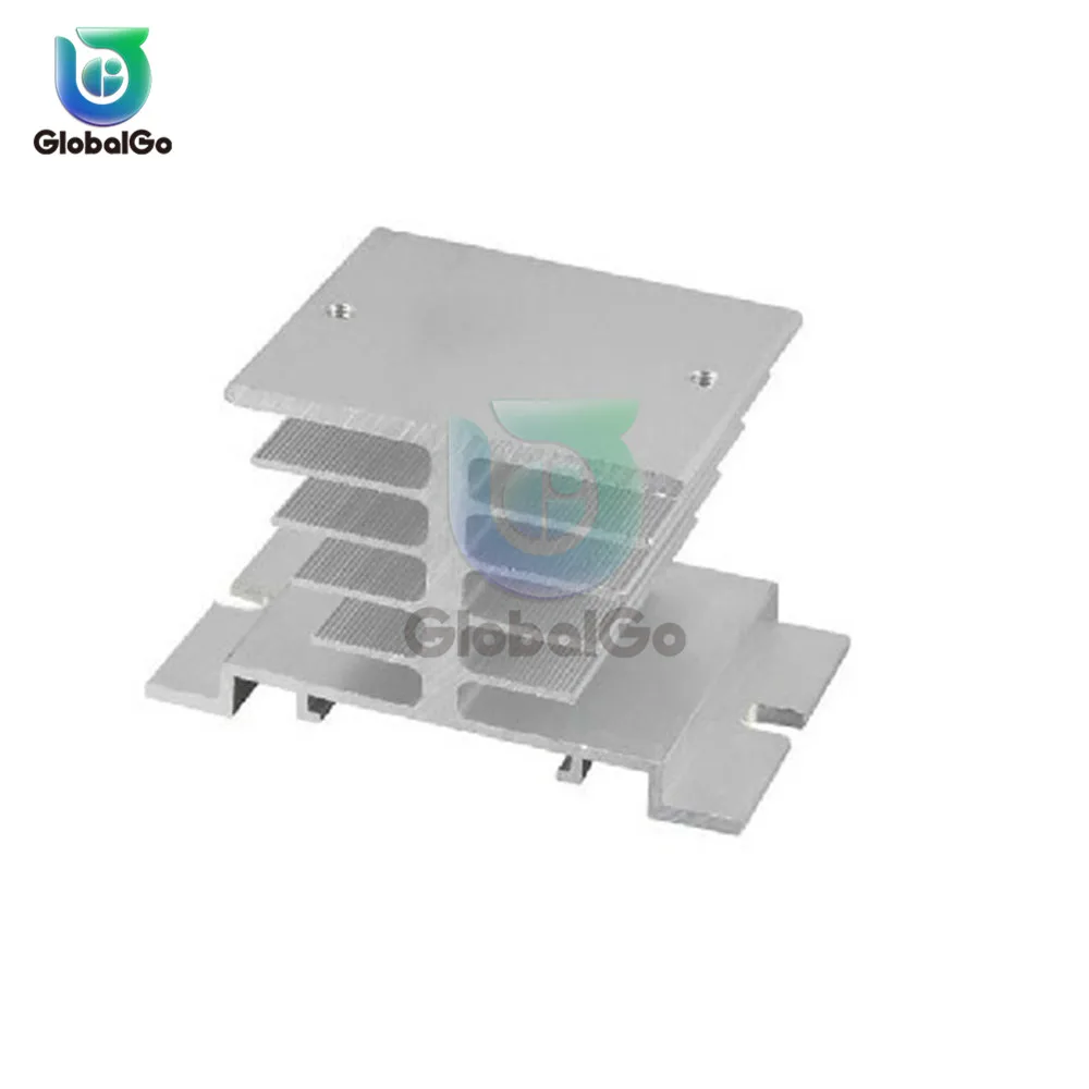10pcs10A-40A Relay Heatsink Aluminum Radiator Cooling Cooler Single Phase Solid State Relay SSR Aluminum Heat Sink Dissipat
10pcs10A-40A Relay Heatsink Aluminum Radiator Cooling Cooler Single Phase Solid State Relay SSR Aluminum Heat Sink Dissipat
