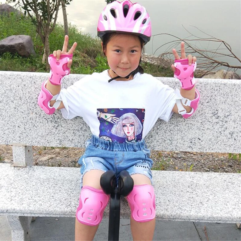6Pcs/set Kids Sports Protected Gear Knee Pads Elbow Pads Wrist Guards Roller Skating Safety Protection Pads Elbow Knee Pad
6Pcs/set Kids Sports Protected Gear Knee Pads Elbow Pads Wrist Guards Roller Skating Safety Protection Pads Elbow Knee Pad