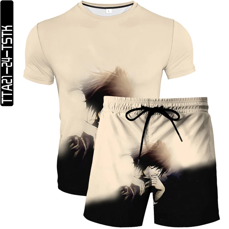 2021 summer new men and women 3D printing cartoon Harajuku beach pants + T-shirt two-piece casual sports breathable S-6XL
2021 summer new men and women 3D printing cartoon Harajuku beach pants + T-shirt two-piece casual sports breathable S-6XL