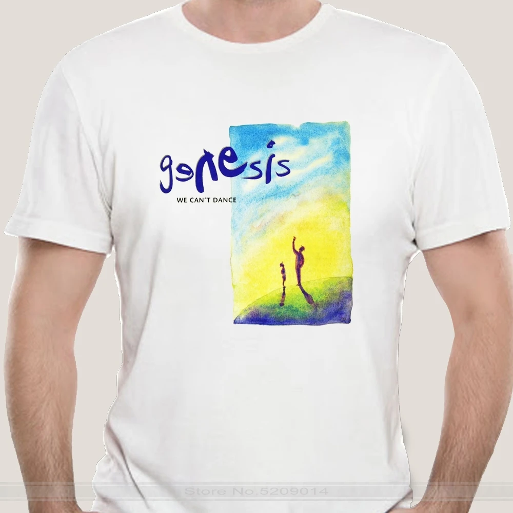 Футболка мужская хлопковая, брендовая тенниска, модная майка с надписью «Генезис мы не можем танцевать рок-группы», белая
Футболка мужская хлопковая, брендовая тенниска, модная майка с надписью «Генезис мы не можем танцевать рок-группы», белая