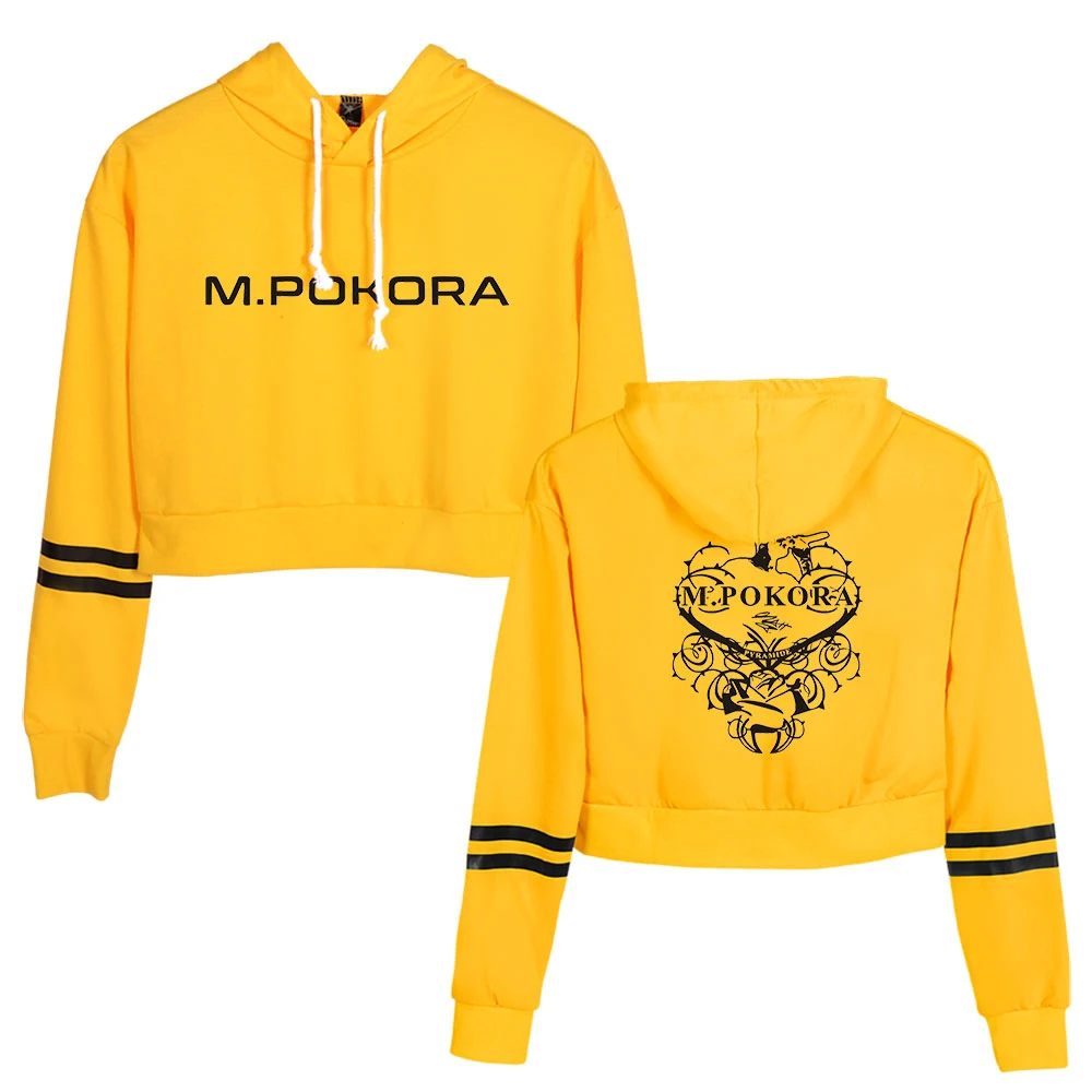 M. Pokora Hoodie Female Long Sleeve Navel Cropped Hoodie Women's Pullover Casual Streetwear Rapper Matt Pokora Girls Clothes
M. Pokora Hoodie Female Long Sleeve Navel Cropped Hoodie Women's Pullover Casual Streetwear Rapper Matt Pokora Girls Clothes