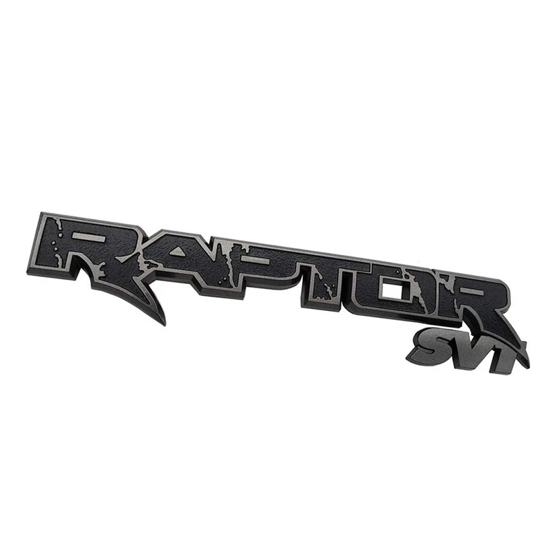 Car Rear Trunk Emblems Raptor SVT Emblem 3D Logo Tailgate Decal Replacement Stickers for Ford F150 2009-2014 | Автомобили и