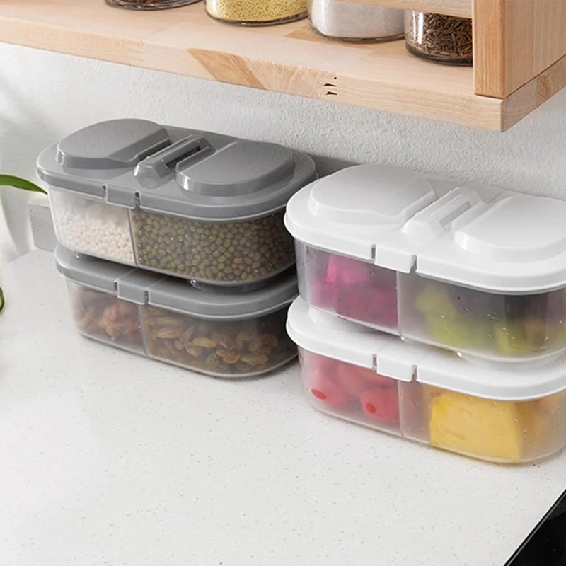 Double Grids Kitchen Storage Box Transparent Seal Box With Buckle Kitchen Refrigerator Storage Box Food Storage Box
Double Grids Kitchen Storage Box Transparent Seal Box With Buckle Kitchen Refrigerator Storage Box Food Storage Box