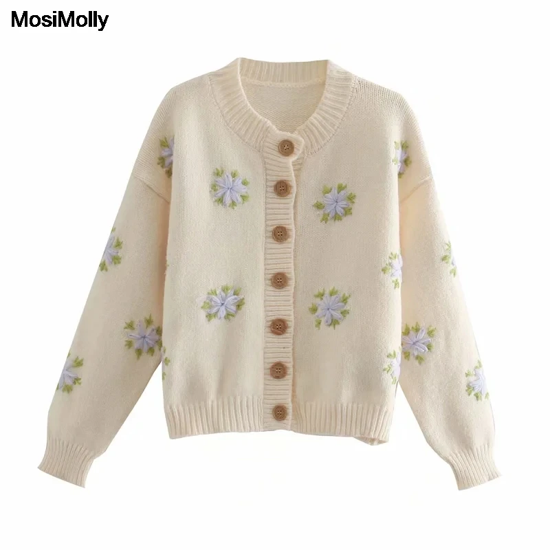 MosiMolly 2020 Flower Crochet Sweater Cardigan Jumper O neck Outerwear Knits Sweater Women
MosiMolly 2020 Flower Crochet Sweater Cardigan Jumper O neck Outerwear Knits Sweater Women