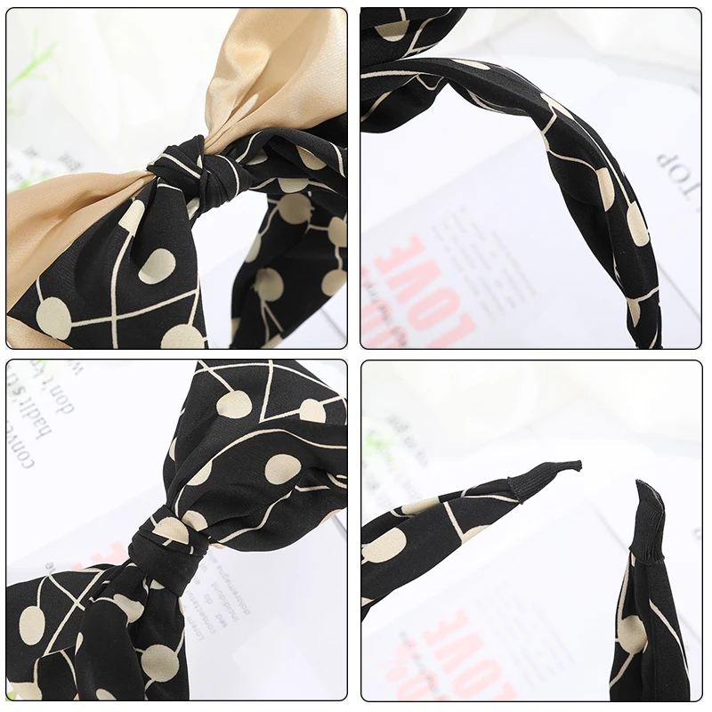 AWAYTR Dot Print Women Knotted Headband Wide Bows Hair Hoop Girls Hairband Solid Hair Bands Head Turban Girls Hair Accessories
AWAYTR Dot Print Women Knotted Headband Wide Bows Hair Hoop Girls Hairband Solid Hair Bands Head Turban Girls Hair Accessories