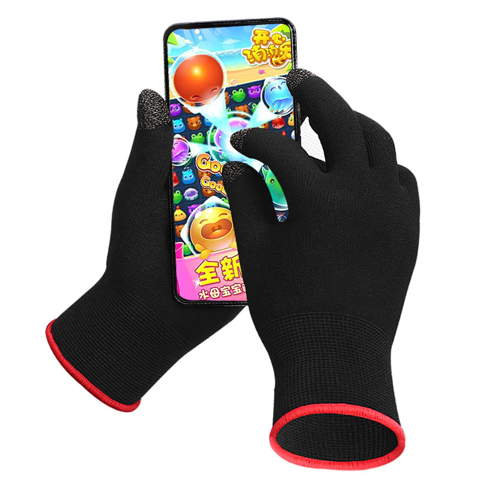 Sports Gloves Unisex Breathable Ultra-thin Gaming Gloves Game Controller Finger Cover Sweat Proof Gaming Full Finger Gloves
Sports Gloves Unisex Breathable Ultra-thin Gaming Gloves Game Controller Finger Cover Sweat Proof Gaming Full Finger Gloves