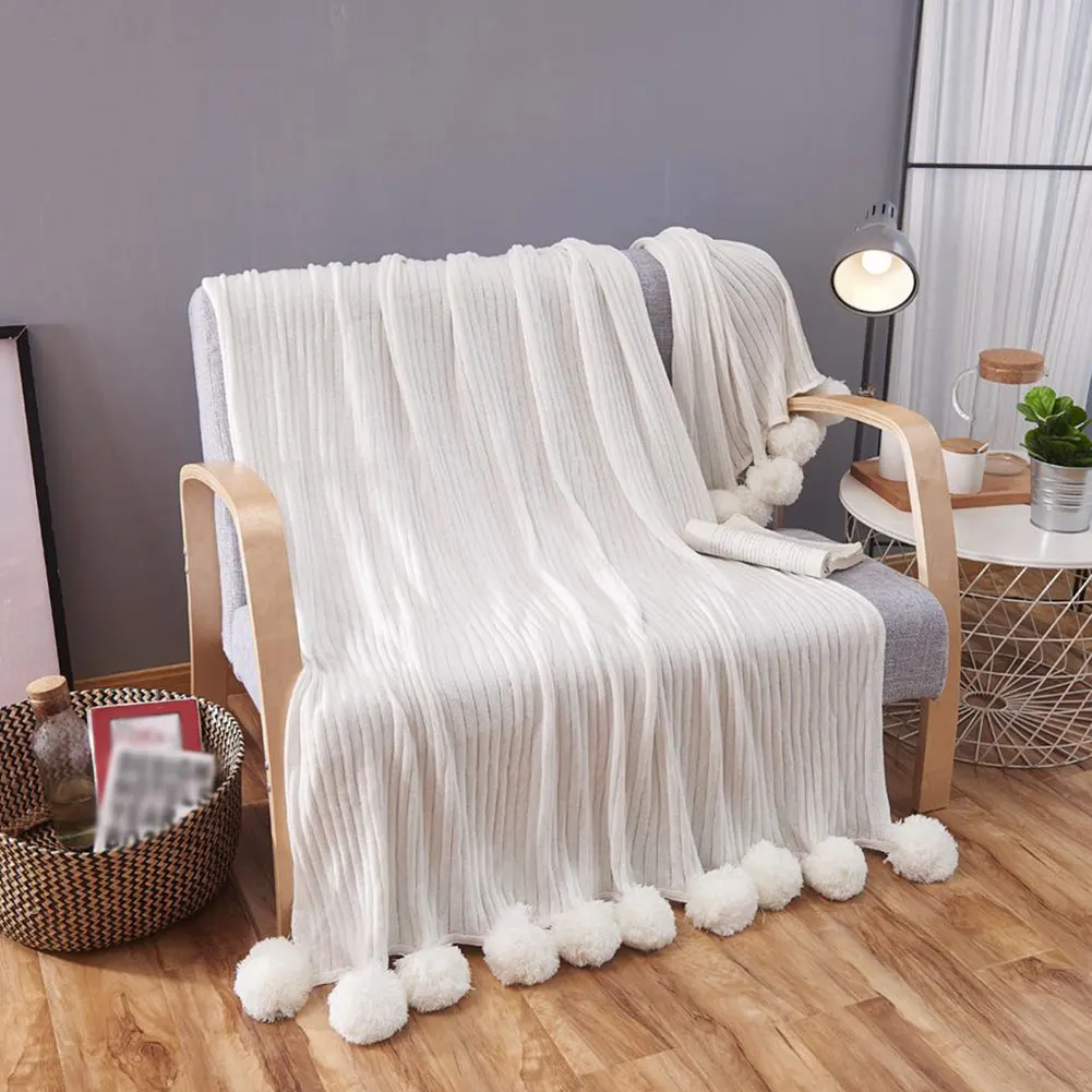 Knitted Blanket Solid Color Blanket Nordic Decorative Blanket For Sofa Bed Throw Chunky Knit Throw Sofa Decorative Blanket
Knitted Blanket Solid Color Blanket Nordic Decorative Blanket For Sofa Bed Throw Chunky Knit Throw Sofa Decorative Blanket