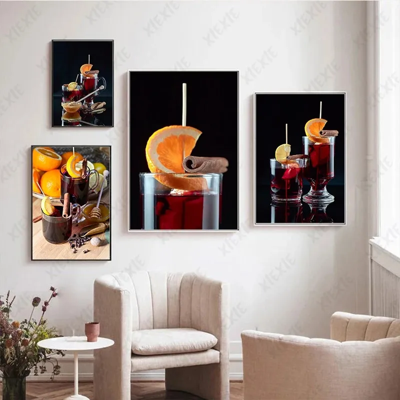 Modern Still Life Poster Cup Drink Lemon Red Wine Canvas Painting Art Wallpaper Decoration Home Kitchen Print Picture Craft
Modern Still Life Poster Cup Drink Lemon Red Wine Canvas Painting Art Wallpaper Decoration Home Kitchen Print Picture Craft