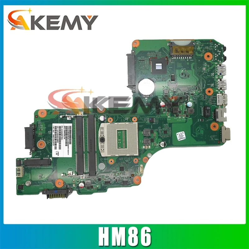 

AKEMY SPS V000325160 DB10S-6050A2557501-MB-A02 For toshiba satellite C55 C55T laptop motherboard HM86 4rd generation