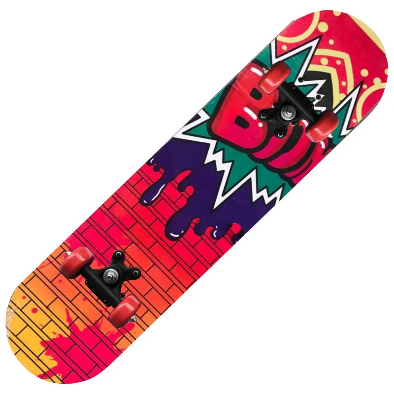 Children's skateboard 60*15*8cm four-wheel double tilt maple leaf skateboard longboard pulley,Longboard Pulley Board
Children's skateboard 60*15*8cm four-wheel double tilt maple leaf skateboard longboard pulley,Longboard Pulley Board
