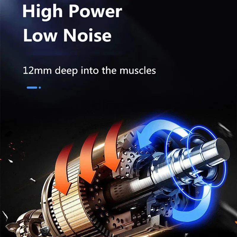 8.4V 24W Massage Gun Muscle Relaxation Deep Tissue Electronic Massager LCD Touch Screen 6 Speed Fitness Muscle Pain Relief
8.4V 24W Massage Gun Muscle Relaxation Deep Tissue Electronic Massager LCD Touch Screen 6 Speed Fitness Muscle Pain Relief