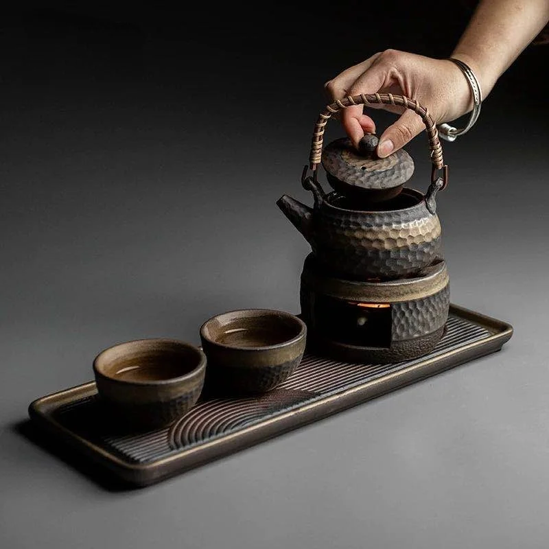 Tea Infuser Teaware Coarse Pottery Warm Tea Stove Japanese-Style Handmade Vintage Tea Warmer Tea Pot Ceramic Kung Fu Tea Set
Tea Infuser Teaware Coarse Pottery Warm Tea Stove Japanese-Style Handmade Vintage Tea Warmer Tea Pot Ceramic Kung Fu Tea Set