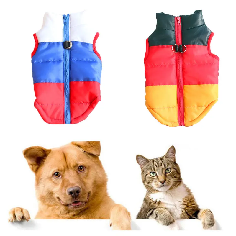 With Buckle Pet Vest Colorful Warm Sleeveless Dog Coat Comfortable Puppy Cotton-padded Jacket Winter Coldproof Hot Pet Supplies
With Buckle Pet Vest Colorful Warm Sleeveless Dog Coat Comfortable Puppy Cotton-padded Jacket Winter Coldproof Hot Pet Supplies