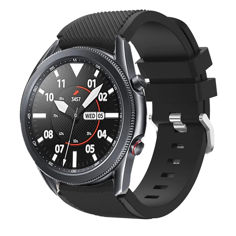20 22mm Silicone Sport Replacement Strap For Samsung Galaxy Watch3 41mm 45mm Wrist Quick Release Bracelet Watchband Accessories
20 22mm Silicone Sport Replacement Strap For Samsung Galaxy Watch3 41mm 45mm Wrist Quick Release Bracelet Watchband Accessories