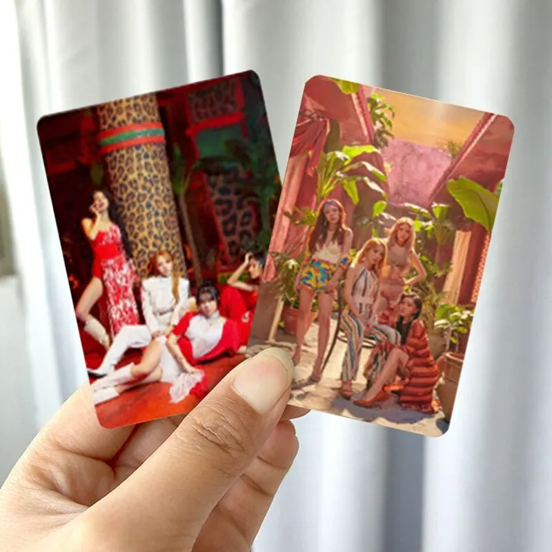 100pcs/set Kpop MAMAMOO Photocard For Fans Collection Photo Lomo Card Double Sided Large Collection Round Corner Card 
100pcs/set Kpop MAMAMOO Photocard For Fans Collection Photo Lomo Card Double Sided Large Collection Round Corner Card