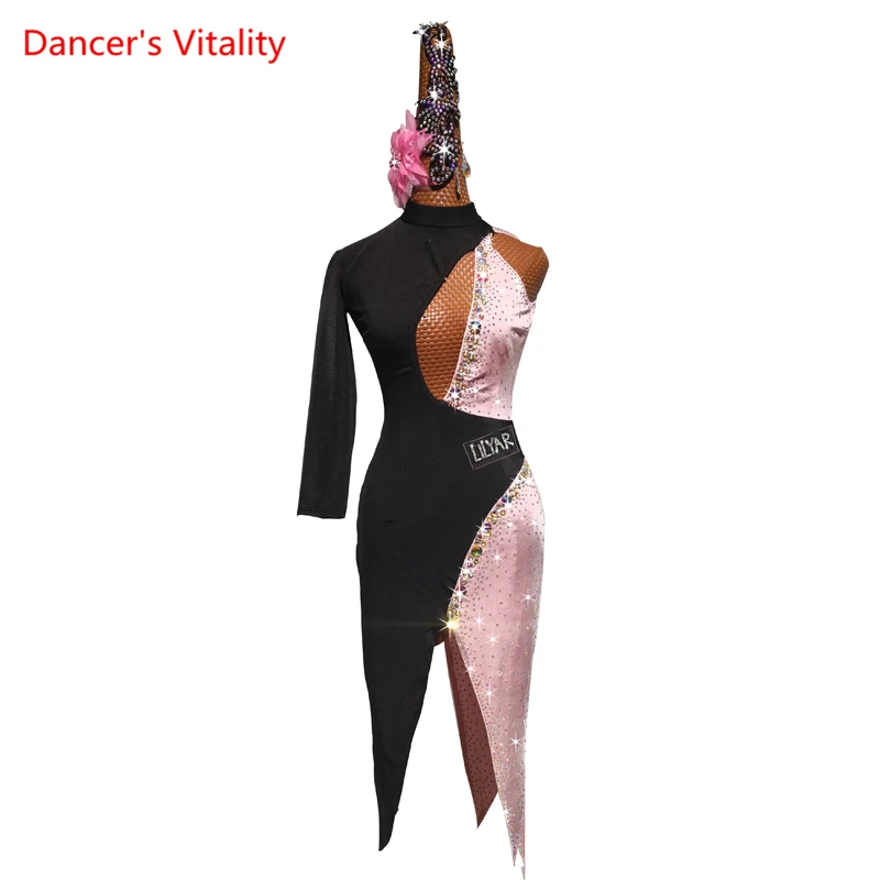 Latin Dance Dress Female Chacha Dance Skirt Adult Fashion High-end Custom Clothing Professional Performance Clothes
Latin Dance Dress Female Chacha Dance Skirt Adult Fashion High-end Custom Clothing Professional Performance Clothes