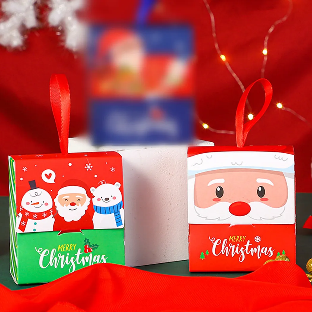2022 NEW Christmas Cube Designs Party Favour Candy Biscuit Hanging Gift Boxes Merry Christmas Paper Packaging Box Santa Claus
2022 NEW Christmas Cube Designs Party Favour Candy Biscuit Hanging Gift Boxes Merry Christmas Paper Packaging Box Santa Claus