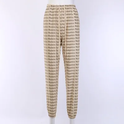 Women Summer Pocket Street Printed Casual Pants Printed Letter Strap Casual Pants
Women Summer Pocket Street Printed Casual Pants Printed Letter Strap Casual Pants