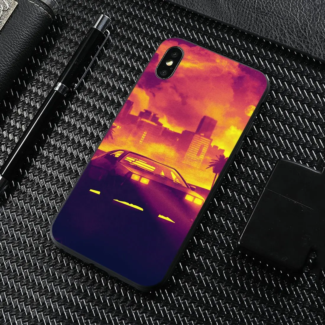 Ретро автомобильный чехол для Motorola Moto G G2 G3 X4 E4 E5 G5 G5S G6 Z Z2 Z3 C Play Plus мягкий TPU
