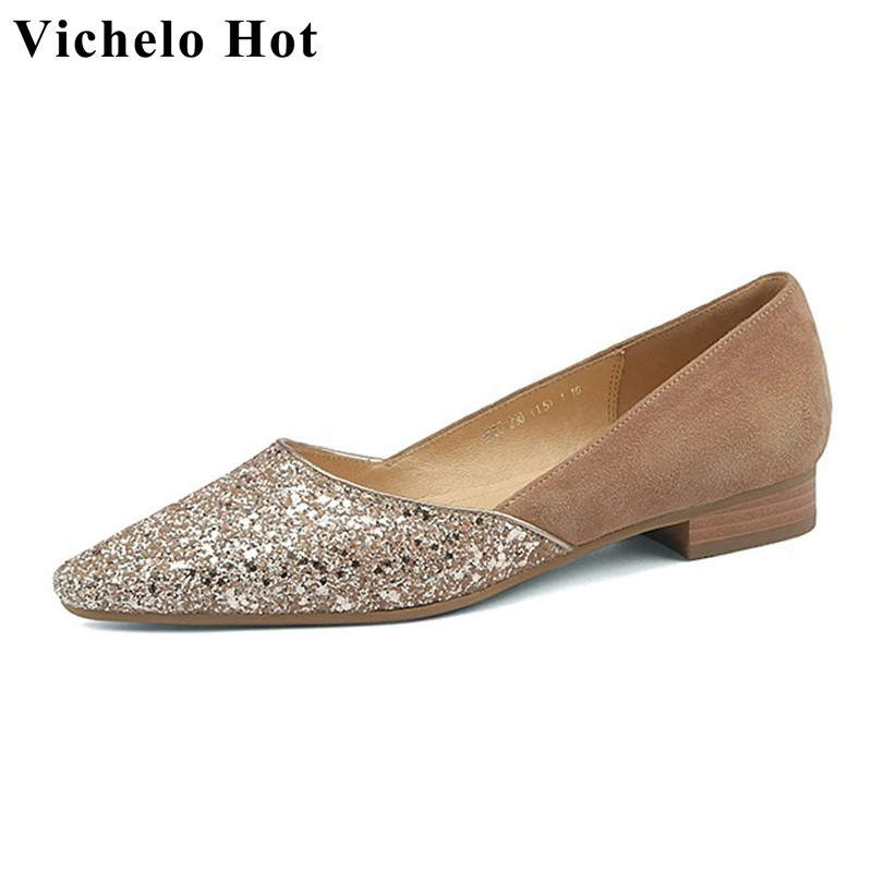 Роскошные туфли-лодочки Vichelo из овечьей шкуры, с острым носком, яркие вечерние туфли на толстом низком каблуке, розового цвета, l85, весна
Роскошные туфли-лодочки Vichelo из овечьей шкуры, с острым носком, яркие вечерние туфли на толстом низком каблуке, розового цвета, l85, весна