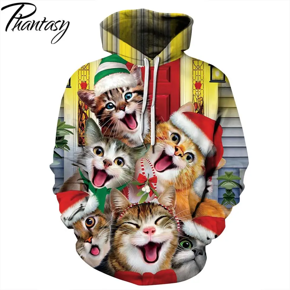 Phantasy 2020 Ugly Christmas Hoddies 3D Print New Fashion Autumn and Winter Christmas Costumes Cats Hoodies
Phantasy 2020 Ugly Christmas Hoddies 3D Print New Fashion Autumn and Winter Christmas Costumes Cats Hoodies