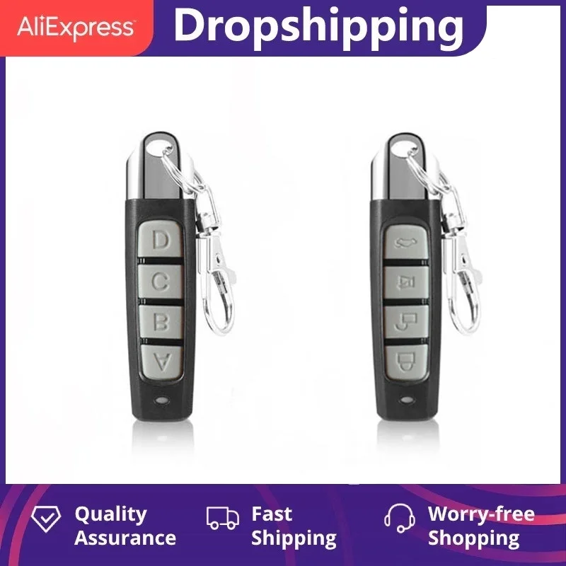 433MHZ Remote Control 4 Channe Garage Gate Door Opener Remote Control Duplicator Clone Cloning Code Car Keys Garage Door Openers
433MHZ Remote Control 4 Channe Garage Gate Door Opener Remote Control Duplicator Clone Cloning Code Car Keys Garage Door Openers