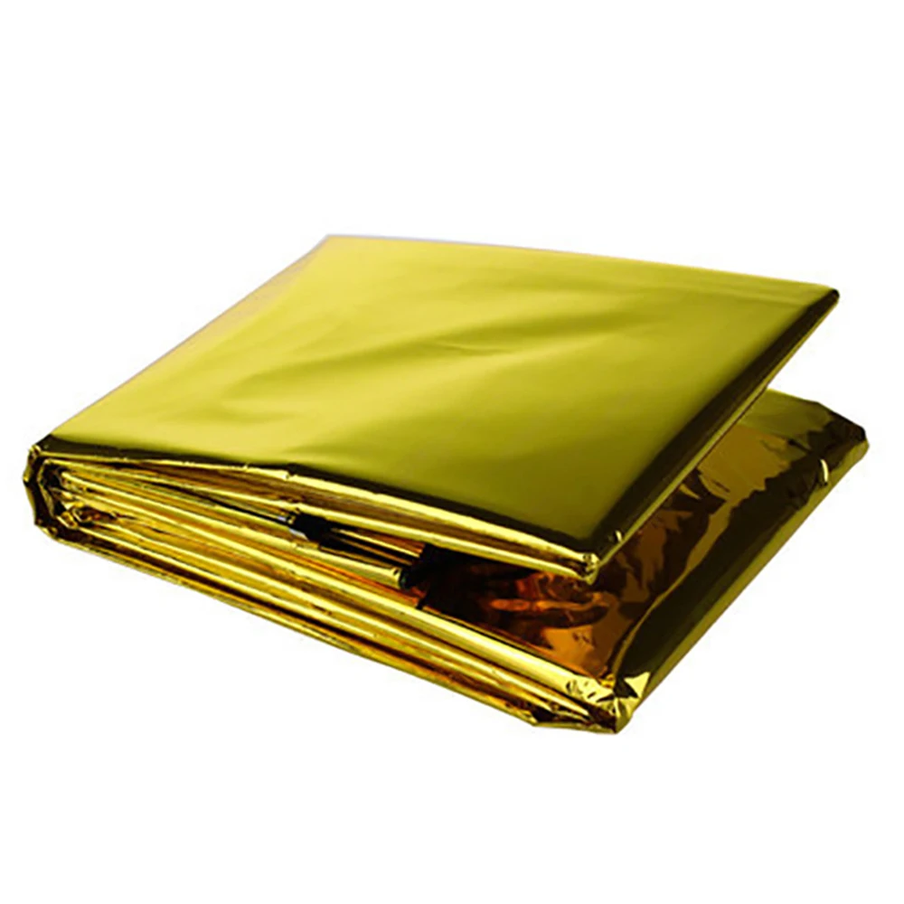 Hypothermia Emergency Blanket Survival Rescue First Aid Hypothermia Rescue PET Thermal Blanket For Outdoor Camping Accessories
Hypothermia Emergency Blanket Survival Rescue First Aid Hypothermia Rescue PET Thermal Blanket For Outdoor Camping Accessories