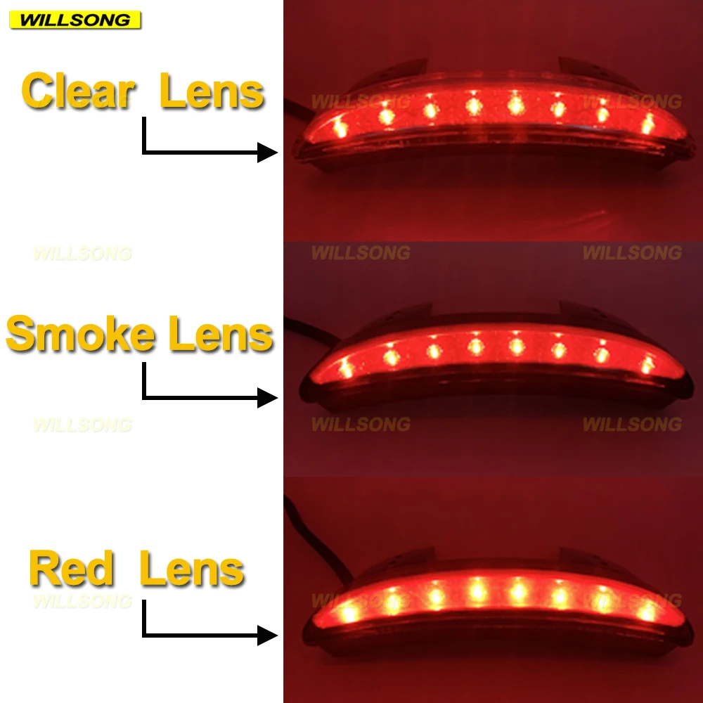 LED Rear Fender Edge Tail Brake Light Blinker Lamp For Harley Davidson Most Models XL 883 1200 Softail Roadster Dyna Iron Sport
LED Rear Fender Edge Tail Brake Light Blinker Lamp For Harley Davidson Most Models XL 883 1200 Softail Roadster Dyna Iron Sport