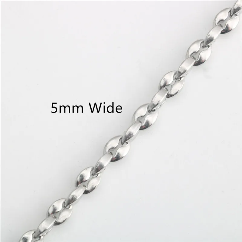 Stainless Steel men bracelet bracelets for women couple bracelet punk Hip hop Coffee bean pig nose chain word buckle OT buckle
Stainless Steel men bracelet bracelets for women couple bracelet punk Hip hop Coffee bean pig nose chain word buckle OT buckle