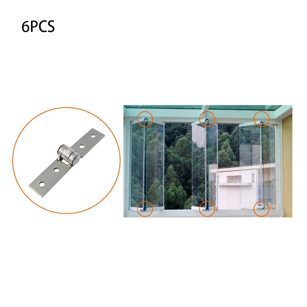 6Pcs Stainless Steel Nothing Frame Hinge Repair Kit Fold Balcony Casement Doors Hinge Furniture Hinges Window Accessories
6Pcs Stainless Steel Nothing Frame Hinge Repair Kit Fold Balcony Casement Doors Hinge Furniture Hinges Window Accessories