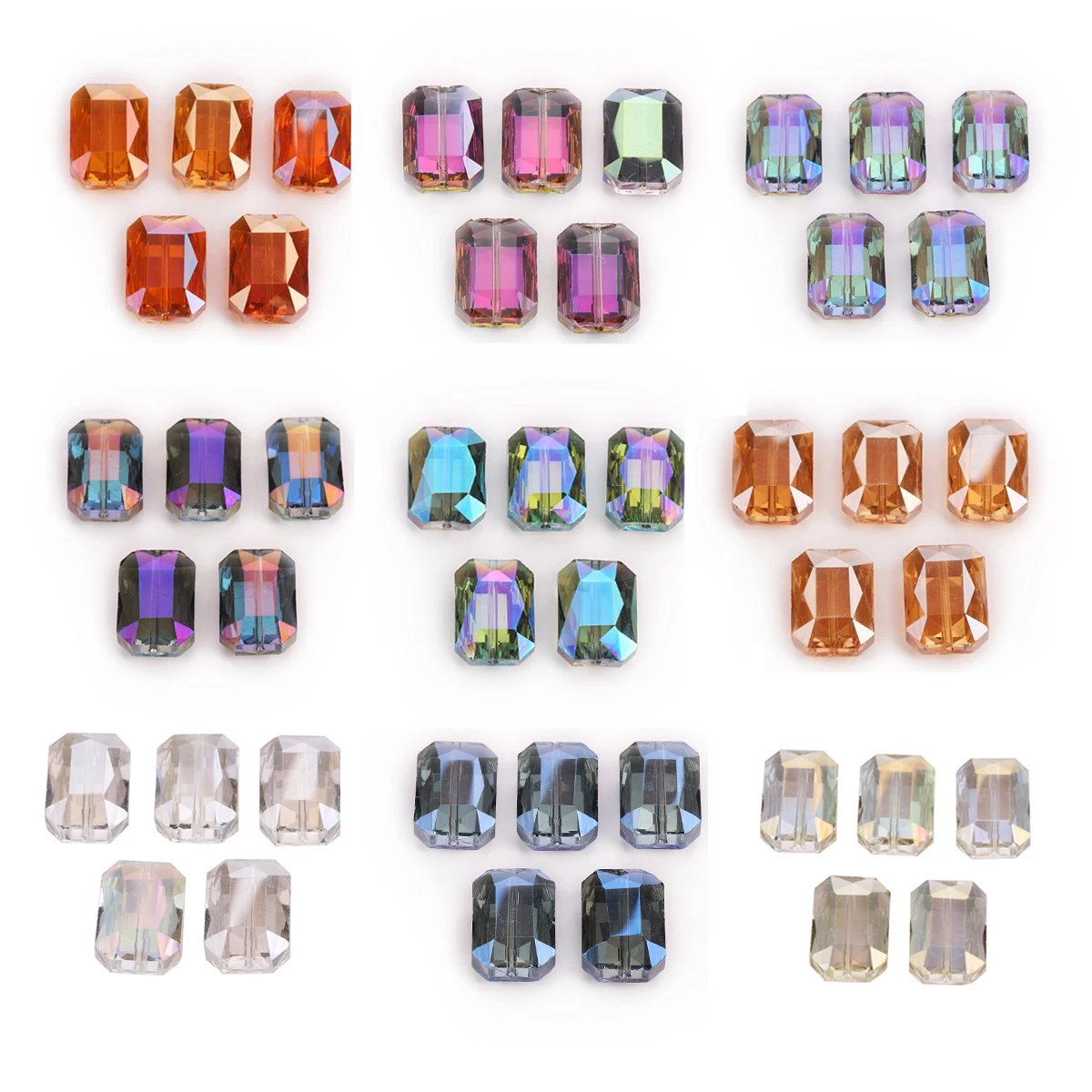 DIY Bulk Mixed Square Rectangle 26mm Necklace Glass Crystal Bracelet Charms Beads Wholesale Loose Craft 10pcs Lots Faceted
DIY Bulk Mixed Square Rectangle 26mm Necklace Glass Crystal Bracelet Charms Beads Wholesale Loose Craft 10pcs Lots Faceted