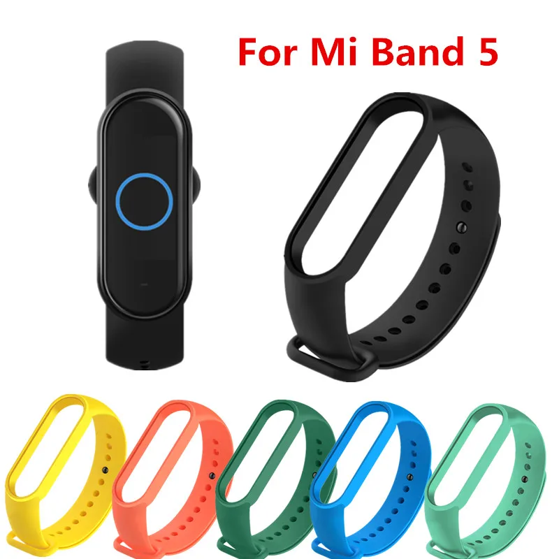 For Xiaomi Mi Band 5 Strap Silicone Wristband Bracelet Replacement for Xiomi Band 5 Mi band5 mi band5 Wrist Color TPU Strap
For Xiaomi Mi Band 5 Strap Silicone Wristband Bracelet Replacement for Xiomi Band 5 Mi band5 mi band5 Wrist Color TPU Strap