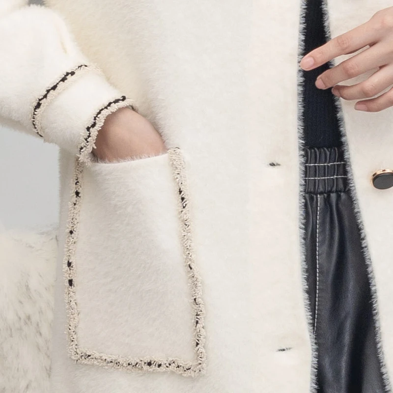 Knitted Sweater Jacket Women Faux Mink Cashmere Long Cardigan Coat Lady Loose Plus Size Thick Warm Outerwea Fashion Winter Coat
Knitted Sweater Jacket Women Faux Mink Cashmere Long Cardigan Coat Lady Loose Plus Size Thick Warm Outerwea Fashion Winter Coat