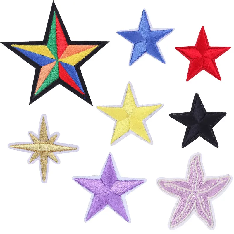 Color Stars Patch Stripes Iron Sew on Patches for Clothing Cartoon Cute Embroidered Applique Patches for Clothes Patch Stickers
Color Stars Patch Stripes Iron Sew on Patches for Clothing Cartoon Cute Embroidered Applique Patches for Clothes Patch Stickers