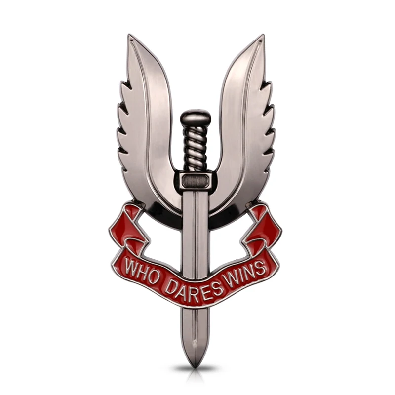 Car Sticker SAS Who Dares Wins Tailgate Fender 3D Chrome 2 Colors Emblem Badge Tuning Motorcycle Auto Car Accessories Decoration
Car Sticker SAS Who Dares Wins Tailgate Fender 3D Chrome 2 Colors Emblem Badge Tuning Motorcycle Auto Car Accessories Decoration